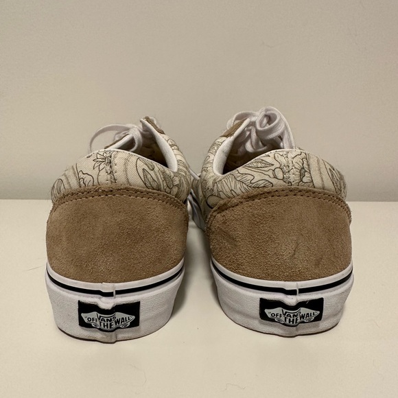 Vans beige flower print shoes - Picture 3 of 5